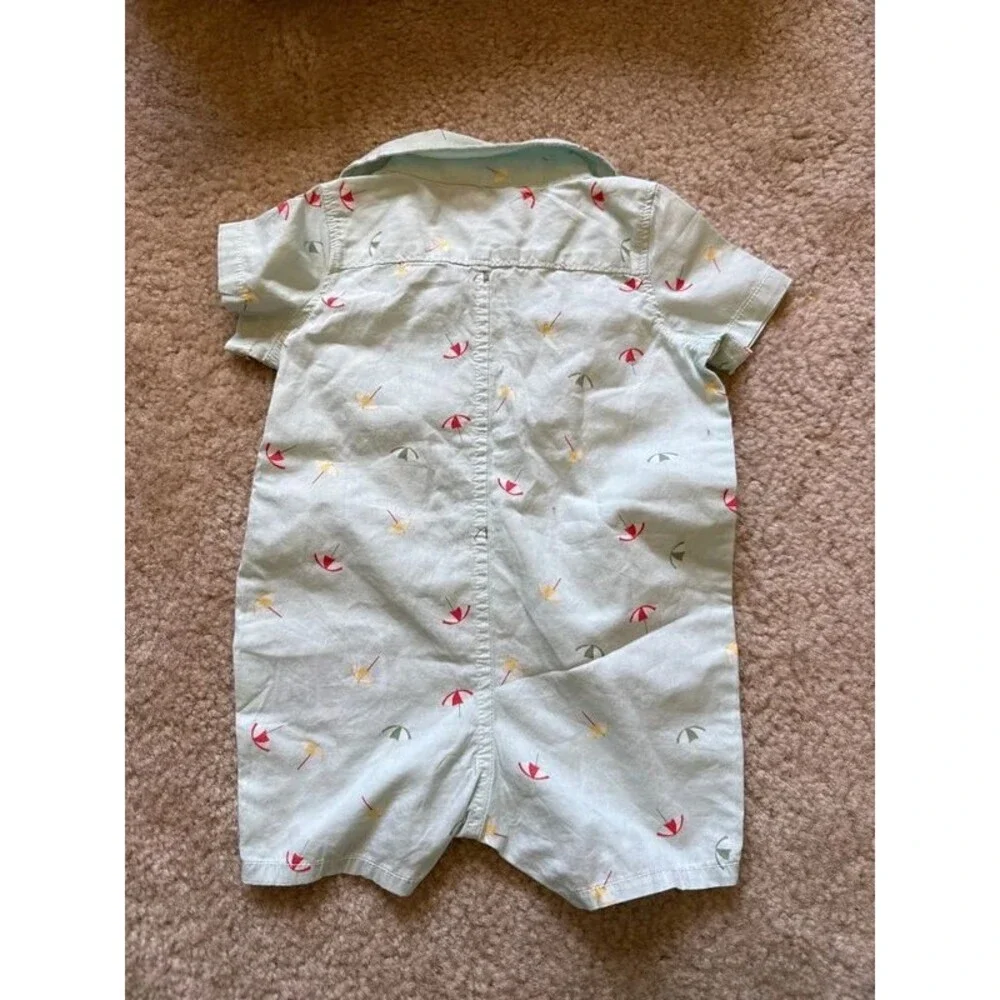Baby Gap Short Sleeve Umbrella Romper Size 0-3M